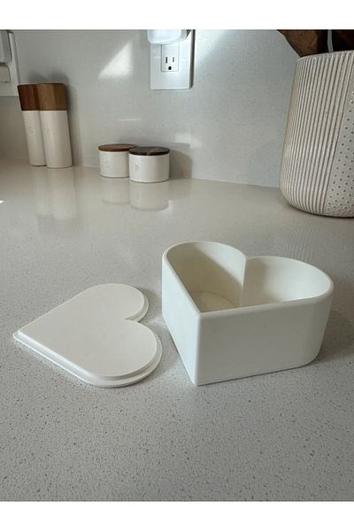 GİT3D Gift Heart-Shaped Box