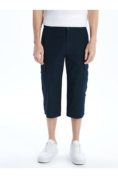 LC Waikiki New Season Standard Style Gabardine Men's Roller Shorts - S51082Z8