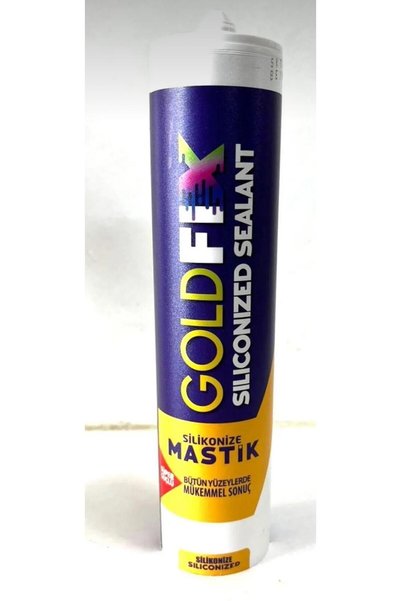 GOLDFİX Silikonize Mastik Beyaz 450 gr