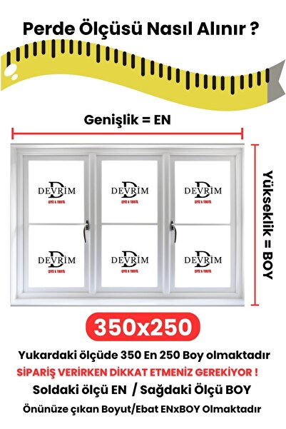 DEVRİM OLİVYA TEKSTİL Halkalı Yeşil-beyaz Özel Dikim Lüks Branda Balkon Perdesi – En X Yükseklik Ölçü Seçenekleriyle
