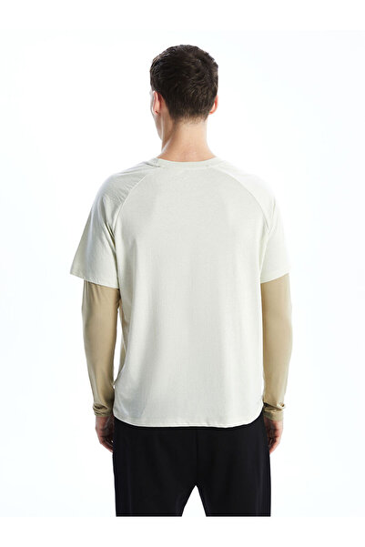 LC Waikiki Ανδρικό αθλητικό μπλουζάκι XSIDE ACTIVE με μακρυμάνικο λαιμόκοψη