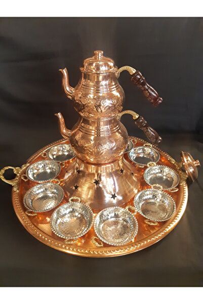 BAKIR Bakır kahvaltı takımı