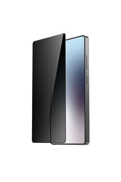 Noppax Samsung Galaxy S25 Ultra uyumlu hayalet ekran koruyucu yandan görünmey...