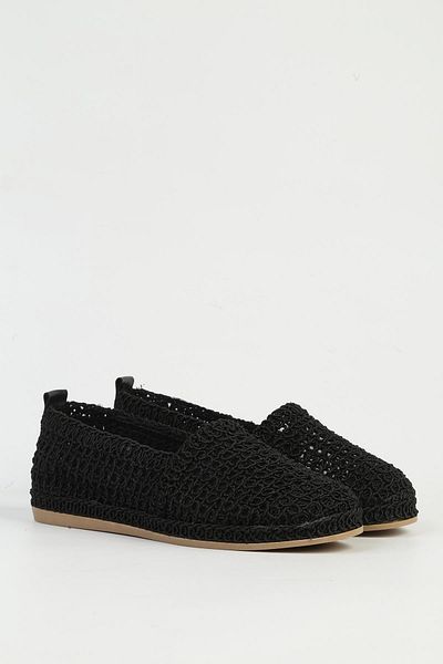 Pierre Cardin Women's Black Ballerina Casual Shoes Pc-54572
