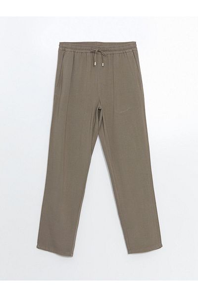LC Waikiki Ανδρικό παντελόνι Standard Fit Line Blended