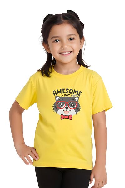FYK KİDS TRIOC IMPRIMAT BAZIC AWESOME BOY FETE