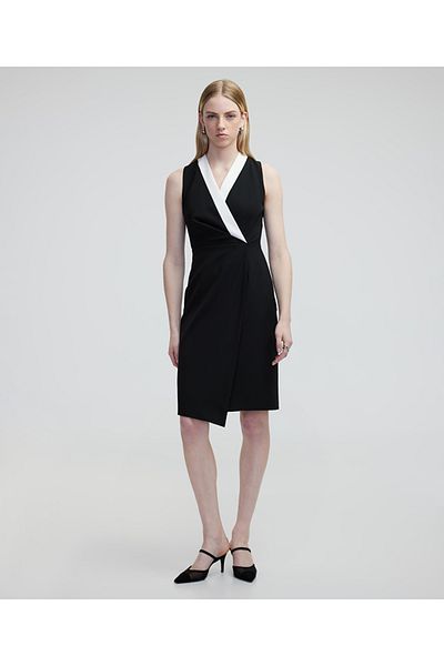 MISS IPEKYOL Colorblock Pencil Dress
