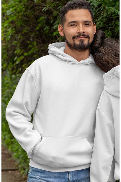 Fuddy Moda Unisex Oversize Spider-Boy Hooded Sweatshirt - Lover Couple Themed Hoodie