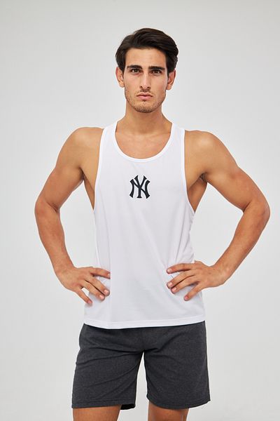 Moda Işık Men's Athlete Undershirt - Economical Pack of 2, Printed Gym Undershirt