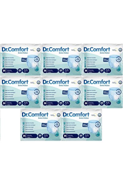 Dr.Comfort Hasta Bezi Yetişkin Emici Külot M-orta 240 Adet (8PK*30)