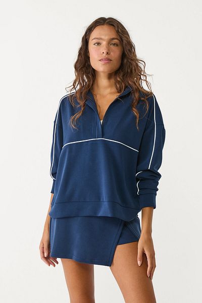 Stradivarius Oversize sweatshirt with trim