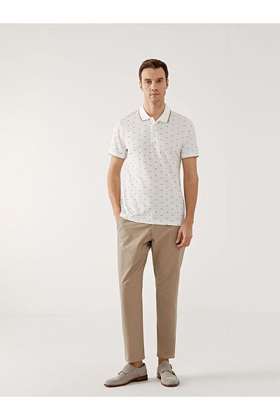 LC Waikiki Ανδρικό μπλουζάκι πικέ με κοντό μανίκι LCWAIKIKI Classic Polo λαιμόκοψη