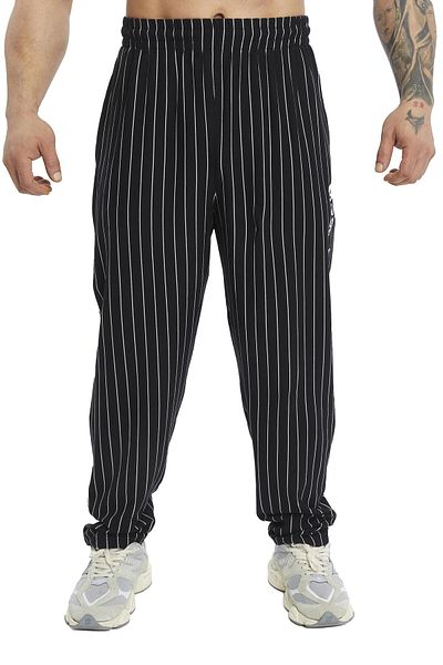 Big Sam Loose Fit Thin Striped Summer Sweatpants Big Sam Pnt1408