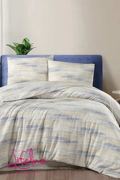 Life Line Double Boxed Duvet Cover Set