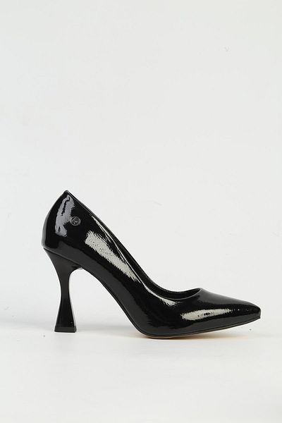 Pierre Cardin Μαύρα γυναικεία παπούτσια με τακούνι PC-54737