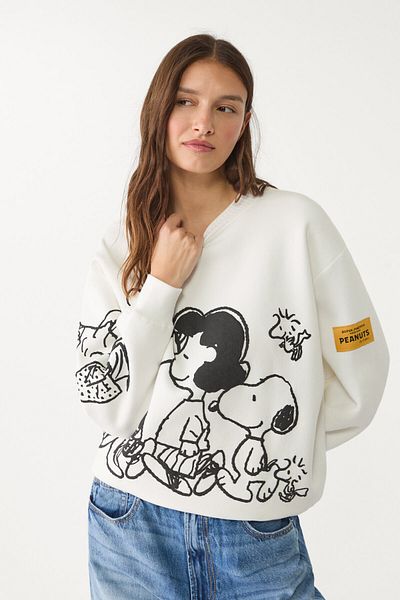 Stradivarius Peanuts sweatshirt