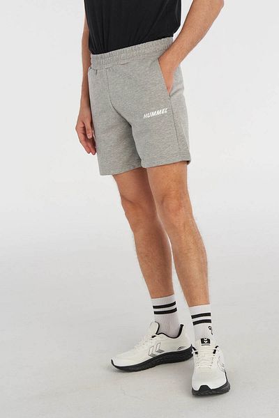 hummel Hmlelemental Βαμβακερό Σορτς Γκρι Ανδρικό Σορτς 931980 -2006