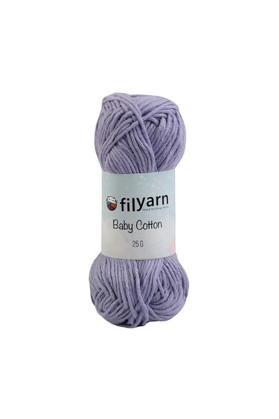 Filyarn 25 γραμμάρια Oeko-tex Certified Baby and Vest νήμα - Πλεκτό στο χέρι βαμβακερό νήμα