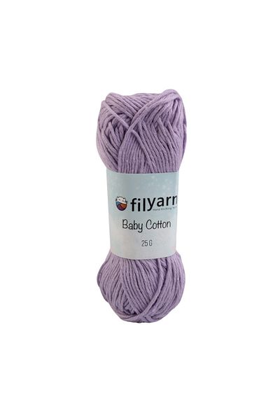 Filyarn 25 γραμμάρια Oeko-tex Certified Baby and Vest νήμα - Πλεκτό στο χέρι βαμβακερό νήμα
