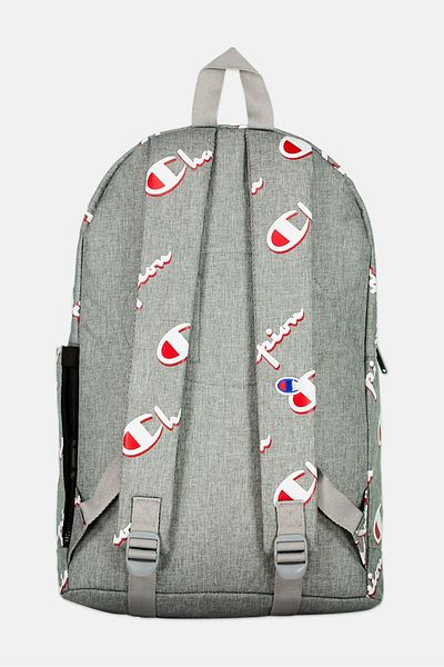 Champion Men Brand Logo Backpack 45 H x 31 L x 12 W cm, Grey