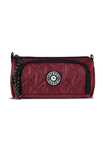Jacbag Prime XL Soft-Double Compartment Quilted Pencil Case