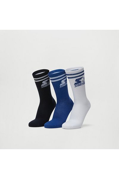 Starter Set of 3 - Starter Logo Print Calf Length Socks