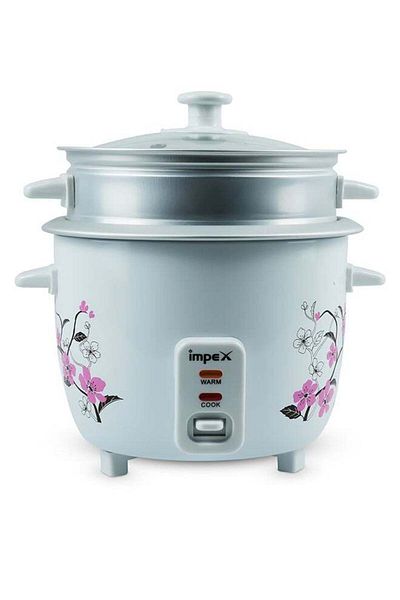 İMPEX 1L Electric Rice Cooker Automatic Cooking Keep Warm Aluminum Inner Pot 400W RC2801