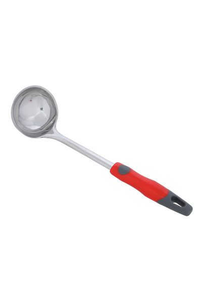 DELCASA Stainless Steel Soup Ladle, PP Handle Serving Spoon, DC1935
