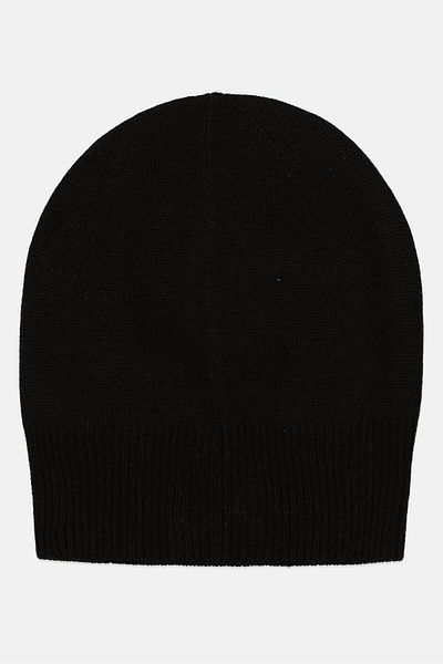 s.Oliver Women Knitted Beanie, Black