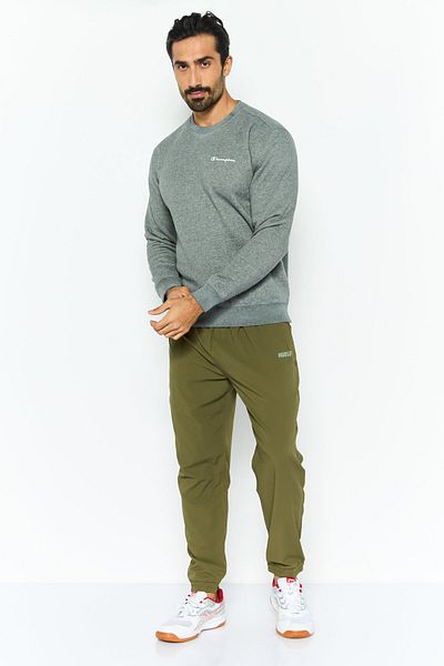 Champion Men Sportswear Fit Long Sleeve Outdoor Sweatshirt, Grey