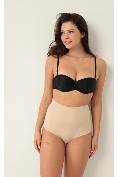 Genel Markalar Lazer Kesim Toparlayıcı Beli Silikonlu String Slip Korse