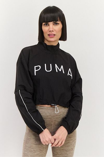 Puma Women Sportswear Fit Long Sleeve Outdoor Jacket, Black