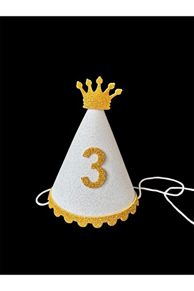 Cadde Süs Šešir Eva za 3-godišnju devojčicu - Zlatni model