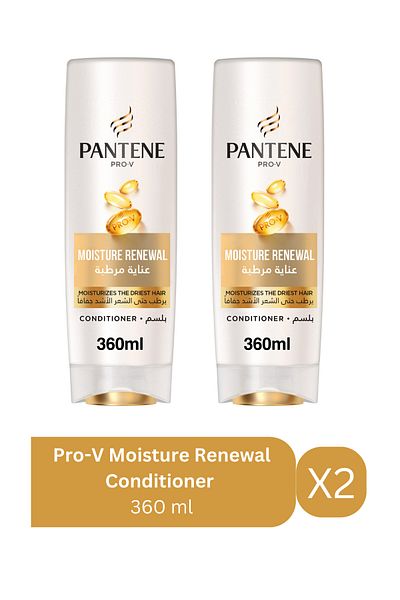 Pantene Pro-V Moisture Renewal Conditioner 360 ml X2