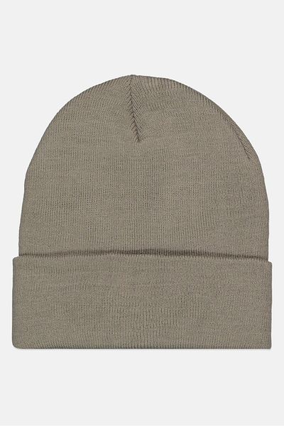 Daisy Fuentes Women Brand Logo Beanie, Grey