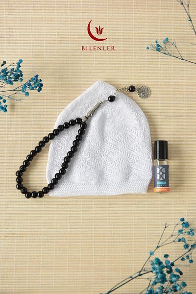 Bilenler Skullcap-Tasbih-Essence for Men 1 Piece