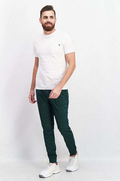 Cat & Jack Men Regular Fit Heather Pants, Grass Green