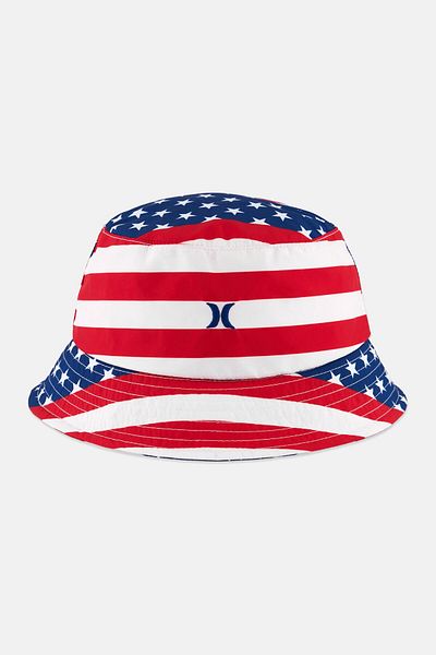 Hurley Men Brand Logo Hats, Red
