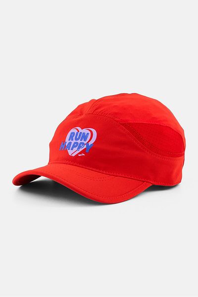 Brooks Women Graphic Print Chaser Hat, Red