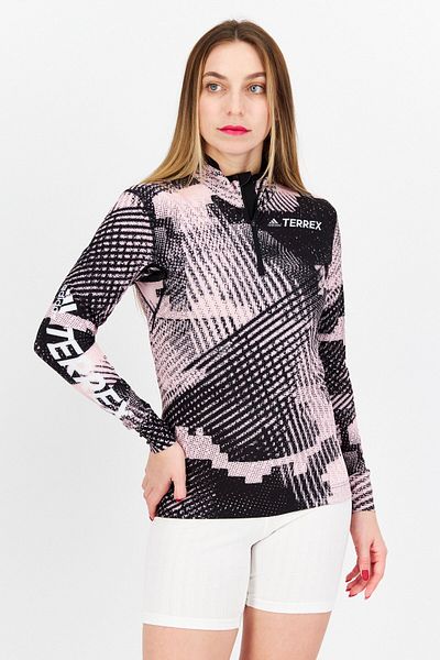 adidas Women Sportswear Fit Long Sleeves Training Sweatshirt, Pink