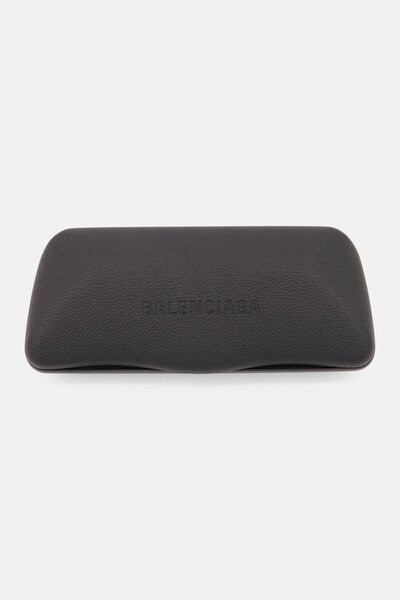 Balenciaga نظارة شمسية نسائية Bb0081s بتصميم فراشة، لون أسود