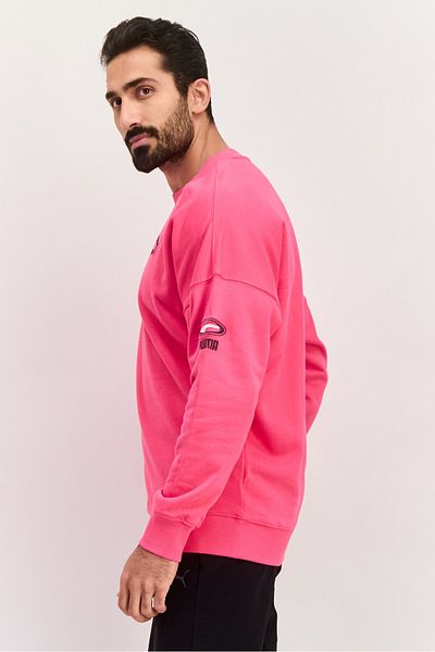 Puma Men Sportswear Fit Outdoor Sweatshirt, Pink