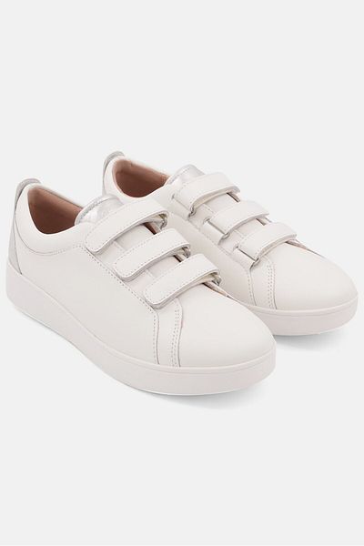 Fitflop Women Velcro Closure Casual Shoes, White