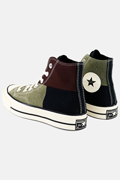 Converse Kids Boy Chuck 70 Lace Up Casual Shoes, Black Combo