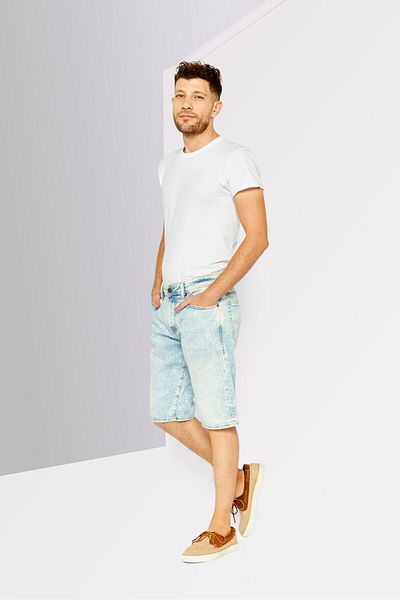 Diesel Men Skinny Fit Washed Denim, Blue