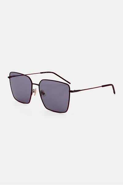 Hugo Boss نظارة شمسية BOSS 1333/S كبيرة الحجم للنساء، باللون البني