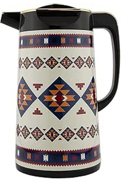 ALSAIF Coffee And Tea Vacuum Flask Size: 1.6 L Color: Black