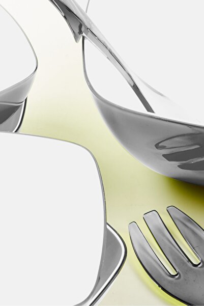 emsa 5 Piece Vienna Salad Bowls With Cutlery Set, Green