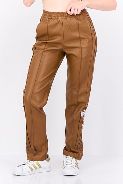 adidas Women Sportswear Fit Brand Logo Track Pants, Brown