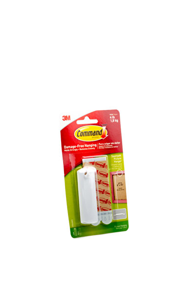 COMMAND 17040ES COMMAND SAWTOOTH PICTUR E HANGER W/WATER RESISTNT STRPS